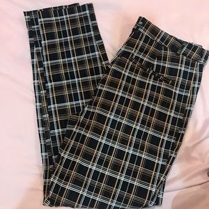 Plaid pants